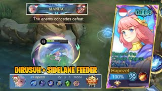 Hard Game Kagura Carry the Team Sampe Lawan Surrender  Mobile Legends [upl. by Norling]