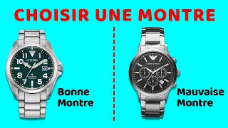 Comment choisir une bonne montre  Guide complet [upl. by Einnaoj]