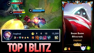 WILD RIFT BLITZCRANK  TOP 1 BLITZCRANK GAMEPLAY  CHALLENGER RANKED [upl. by Firehs]