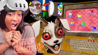 Mask OFF and now things are SCARY and RUIN  FNAF VR Help Wanted 2 4 [upl. by Darrill]