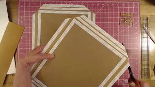 Learn How To Make The Notepad Holder 2 Part 1 [upl. by Manno]