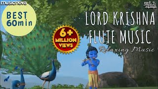 Non Stop Best Krishna Flute Music  Krishna Songs  Bhakti Song  Relaxing Music  Krishna Flute [upl. by Airalednac292]