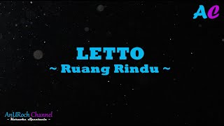 Letto Ruang Rindu Karaoke Version [upl. by Sucrad539]