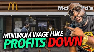 Minimum Wage Hike Higher Food Prices Passed To Consumers Impact Earnings Customers Revolting [upl. by Neahs140]