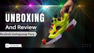 REEBOK INSTAPUMP FURY OG CITRON  SNEAKER UNBOXING  PHILIPPINES [upl. by Eenhpad]