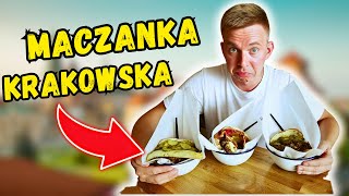 Maczanka Krakowska  jak smakuje PRZEDWOJENNY BURGER [upl. by Anivla102]