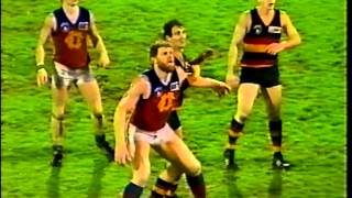 1991 AFL  ROUND 12  ADELAIDE CROWS V FITZROY  2nd Half [upl. by Aitrop]