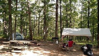 Camping  Meriwether Lewis Campground TN [upl. by Aivatahs239]