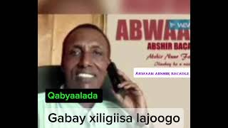 quotGabay waqtigiisa lajoogoquotQabyaaladaquotAbwaan abshir bacadle [upl. by Nawuq]