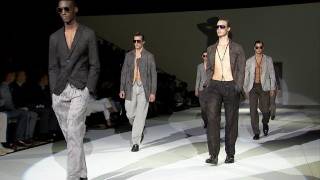 Emporio Armani  2011 Spring Summer  Menswear Collection [upl. by Sgninnej887]