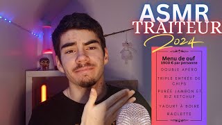 ASMR RP  TRAITEUR POUR LE NOUVEL AN 🍾🥂 [upl. by Ecnahc]