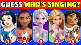 🎤 Guess WHOS SINGING By The 180 CLASSIC DISNEY SONGS 👑 Disney Princess Songs Quiz  NT Quiz [upl. by Deibel]