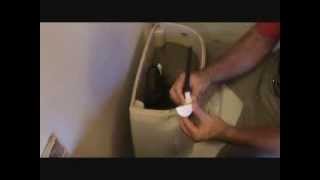 How to fix a sticking toilet handlePart 1 [upl. by Oiratno]