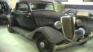 34 Ford 3 window barn find [upl. by Eineg359]