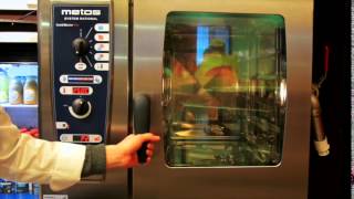 Training video Metos CombiMaster Plus combi steamer  use of programs [upl. by Notgnirrab626]