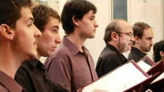 Ensamble Vocal Hoquetus  Abendlied  Rheinberger [upl. by Haraj]