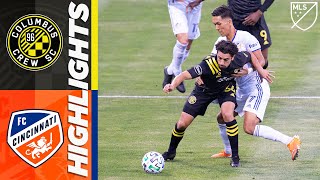 Columbus Crew SC vs FC Cincinnati  September 6 2020  MLS Highlights [upl. by Riannon102]