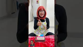 ADEK MAU IKUT TIUP LILIN boneka funny comedy lucu komedi dramabocil komedibocil dramangakak [upl. by Eicyaj]