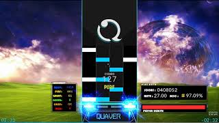 Ascension to Heaven Beyond the NirvanaExtra  3023 9617  Quaver Gameplay [upl. by Elsie]