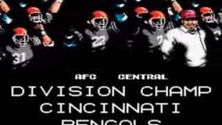 NES Tecmo Super Bowl Team Celebration For Division Win [upl. by Nautna]