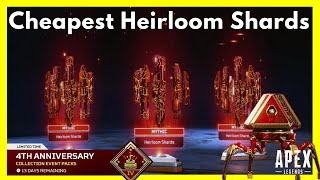 Cheapest Way To Get Heirloom Shards in The Apex Legends Anniversary Event [upl. by Aivekal]