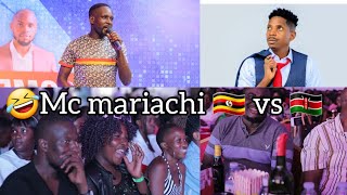 Mc mariachi comedy 🤣 at his best trying to teach Eric Omondi to speak Luganda [upl. by Laehcor564]