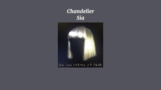 Sia  Chandelier Sped Up Version [upl. by Nadean]