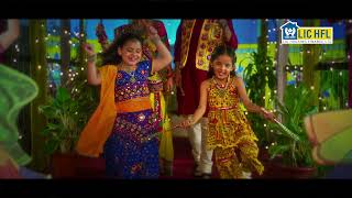 Navratri Joy with LIC HFL  Dancing Toward New Beginnings amp Prosperity [upl. by Grochow10]