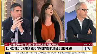 El Gobierno vetó la ley de movilidad jubilatoria el proyecto había sido aprobado por el Congreso [upl. by Jeni]