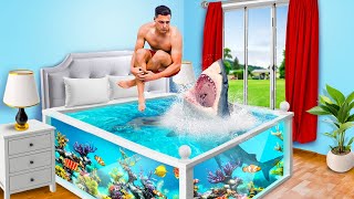 I Turned My Bed into a Aquarium [upl. by Pulling]