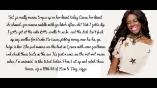 Azealia Banks  Liquorice Lyrics [upl. by Analise704]