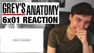 Greys Anatomy 6x01  REACTION [upl. by Einahpts]