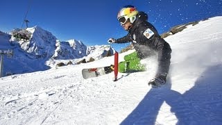 Professional alpine snowboarder prepares for the World Cup  Roland Fischnaller [upl. by Ewart]