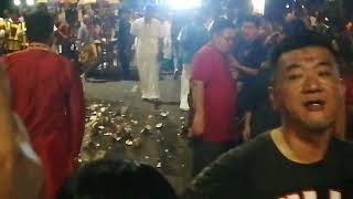 2024 Thaipusam Penang Silver Chariot Coconut Breaking Jln Residensi [upl. by Eanwahs]