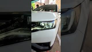 NEW 2022 MARUTI BREZZA ZXI LED HEADLIGHT TAIL LIGHT LOOK  NEW BREZZA LIGHTS [upl. by Wiedmann]