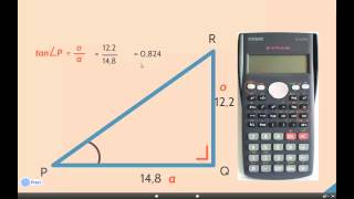de sinus cosinus en tangens van een hoek in je Rekenmachine [upl. by Bee]