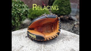 Wilson A2000 1791 Catchers Mitt Relace [upl. by Bunde]