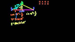 Trigonometrische Textaufgaben Teil 1 [upl. by Gerladina]