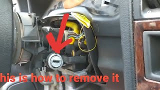 How to remove ignition switch Opel  Vauxhall [upl. by Inger698]