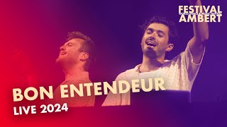 BON ENTENDEUR remix DALIDA  Mourir sur Scène  World Festival Ambert 2024 [upl. by Ahtnamas]