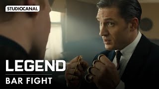 LEGEND  Bar Fight Scene  Starring Tom Hardy [upl. by Adaner]