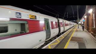 lner azuma 800208 leaving grantham for London kings cross [upl. by Sivrad999]