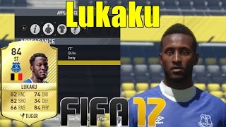 FIFA 17  Lukaku  Virtual Pro Look A Like Tutorial  with Stats [upl. by Nikita]