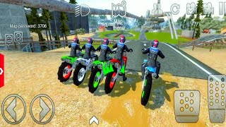 Extrema de Motocicletas  Offroad Outlaws Online 5 Biker Racing Limit Gameplay Android [upl. by Mikkanen]