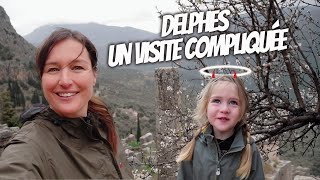 148 Quand les enfants compliquent les visites touristiques 🙄 Road trip en campingcar Grèce [upl. by Naletak]