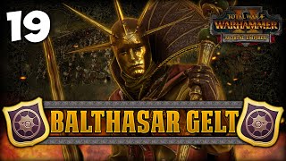 GELTS GOLDEN POWER Total War Warhammer 2  Golden Order Campaign  Balthasar Gelt 19 [upl. by Karas]