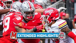 Maryland at Ohio State  Extended Highlights  Big Ten Football  Oct 7 2023 [upl. by Harbison]