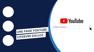 Une page unique pour Lefebvre Dalloz [upl. by Souvaine]