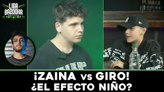 ¡JUANCÍN REACCIONA al FACE OFF ENTRE ZAINA Y GIRO  LIGA BAZOOKA J6 [upl. by Caneghem]