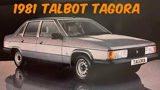 1981 Talbot Tagora brochure review [upl. by Kramlich]